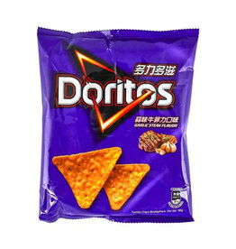 Faire Doritos: Garlic Steak Flavor