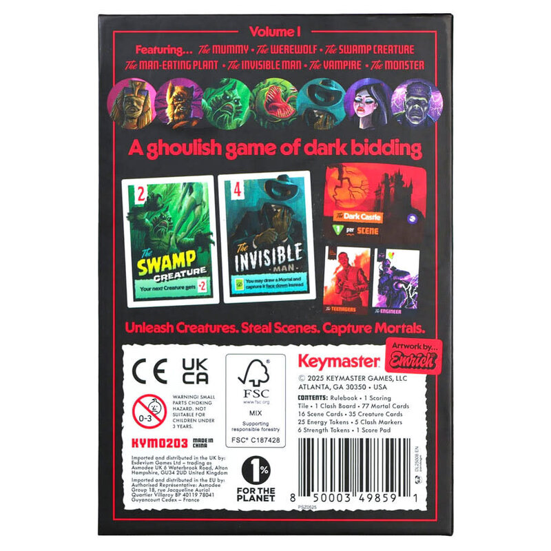Keymaster Games Campy Creatures Volume 1