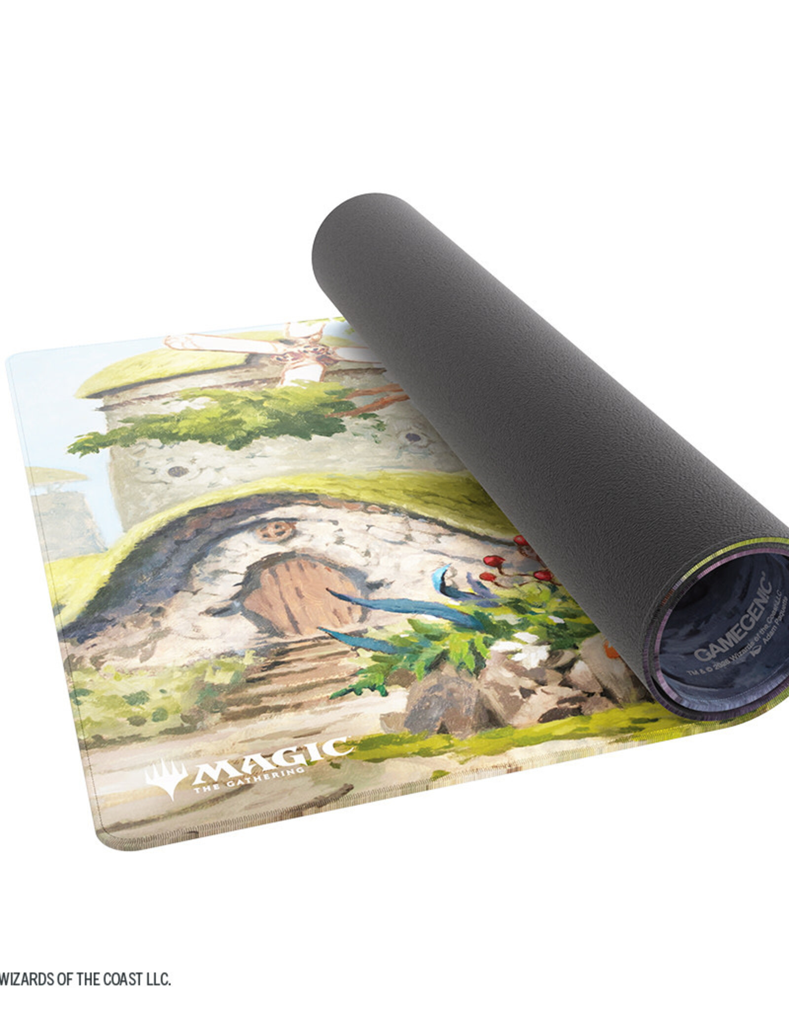 Playmat: MTG Lorwyn Eclipsed Shiny Temple Garden