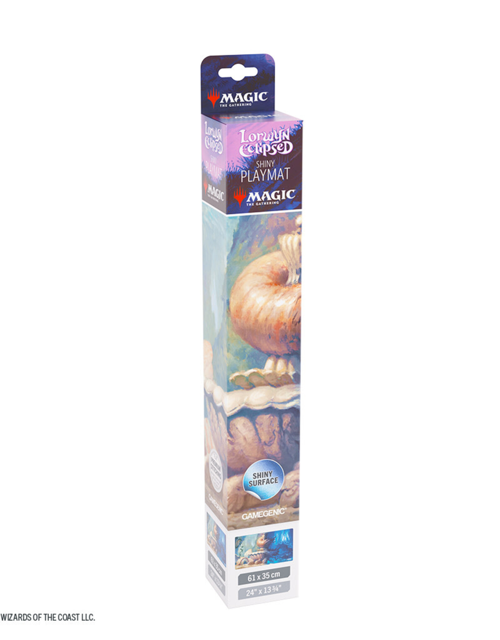 Playmat: MTG Lorwyn Eclipsed Shiny Hallowed Fountain