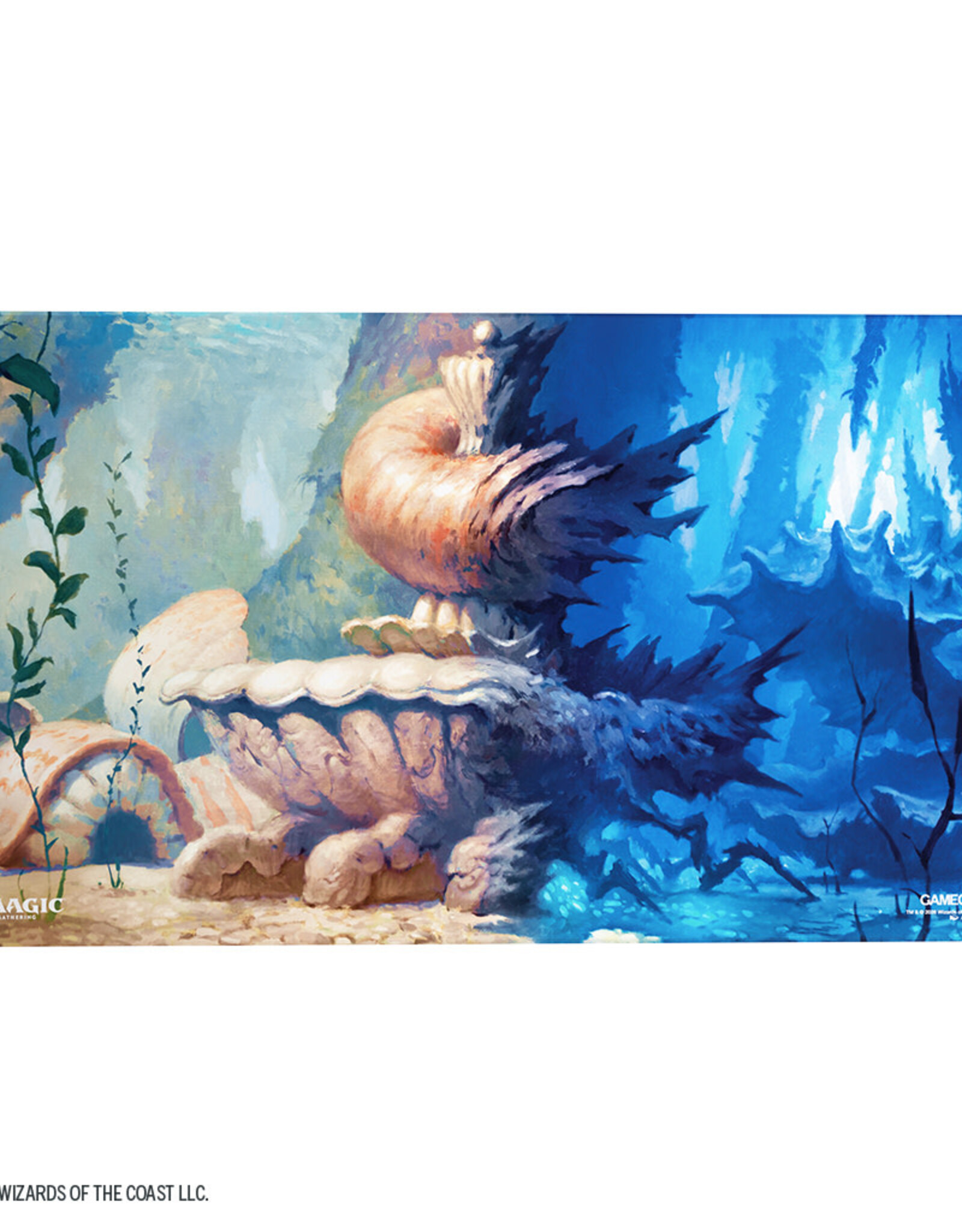 Playmat: MTG Lorwyn Eclipsed Shiny Hallowed Fountain