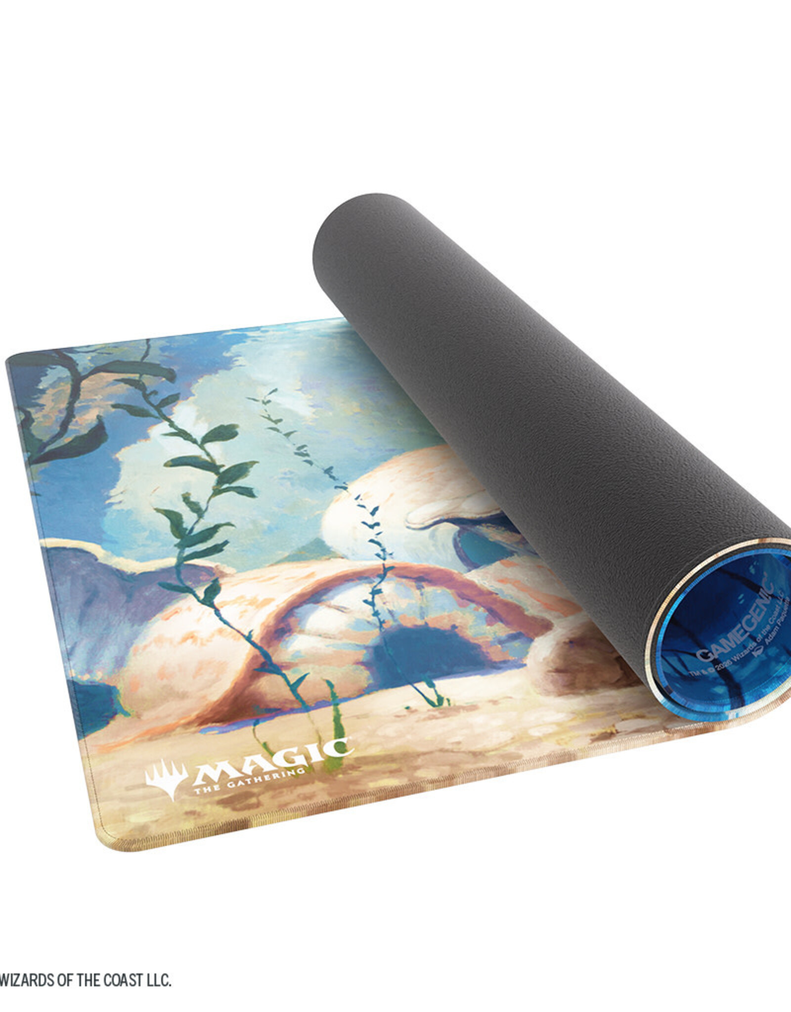 Playmat: MTG Lorwyn Eclipsed Shiny Hallowed Fountain