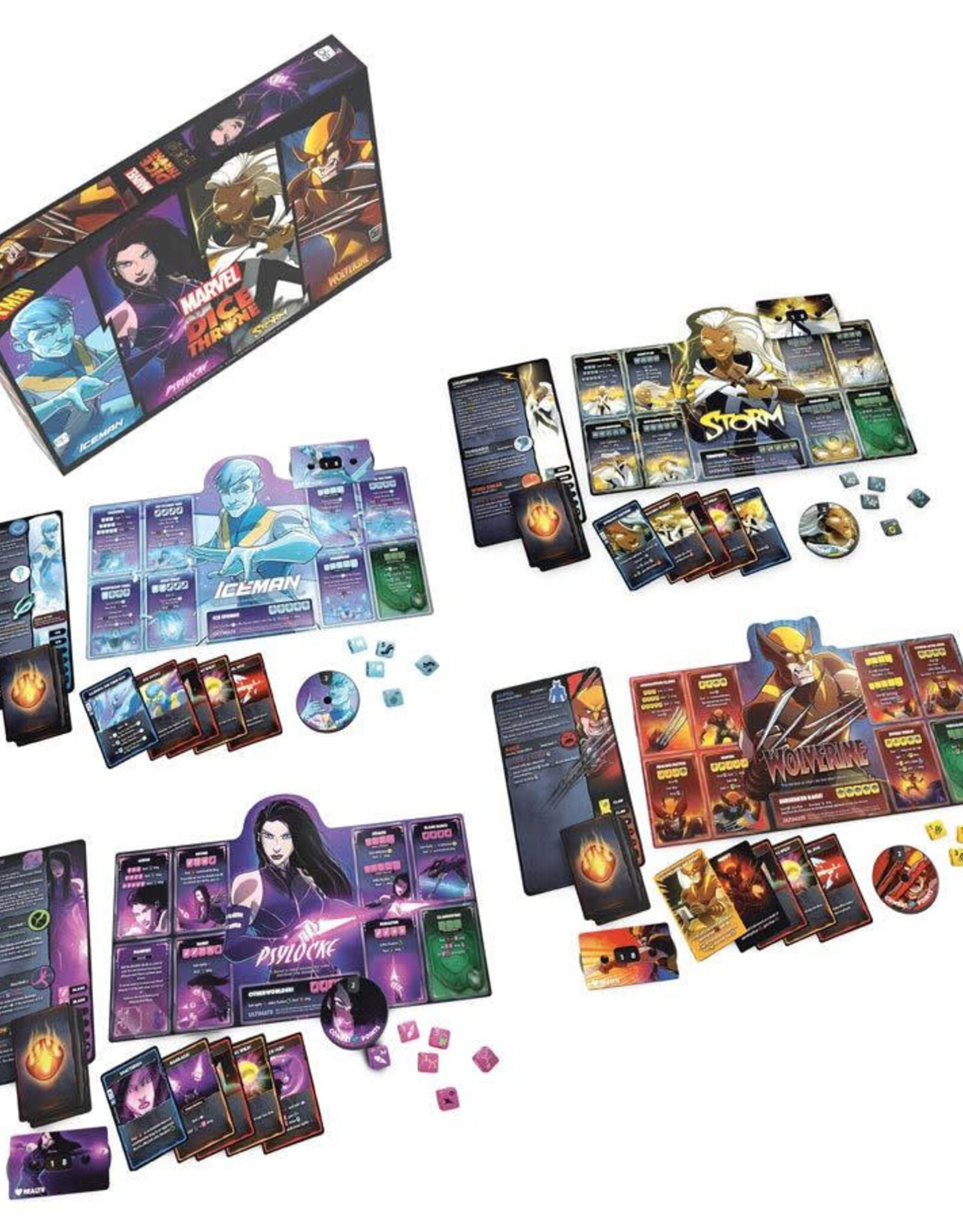 Roxley Games Dice Throne Marvel X-Men Box 1