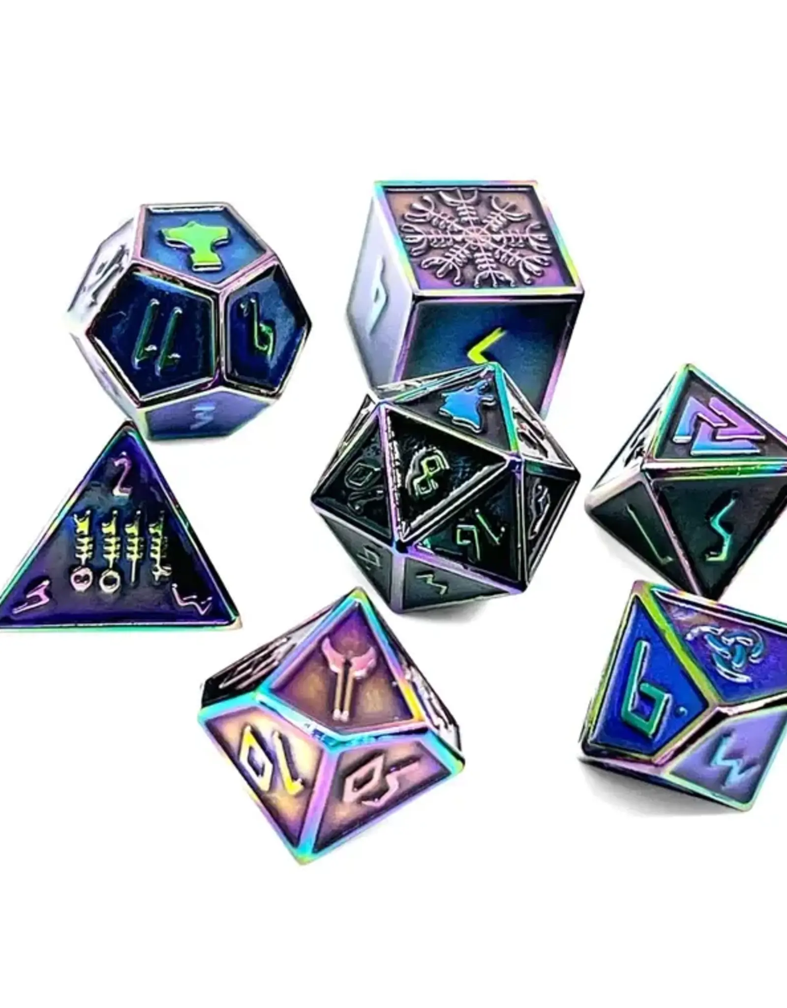 Norse Foundry Norse Metal RPG Dice (7) Draugr