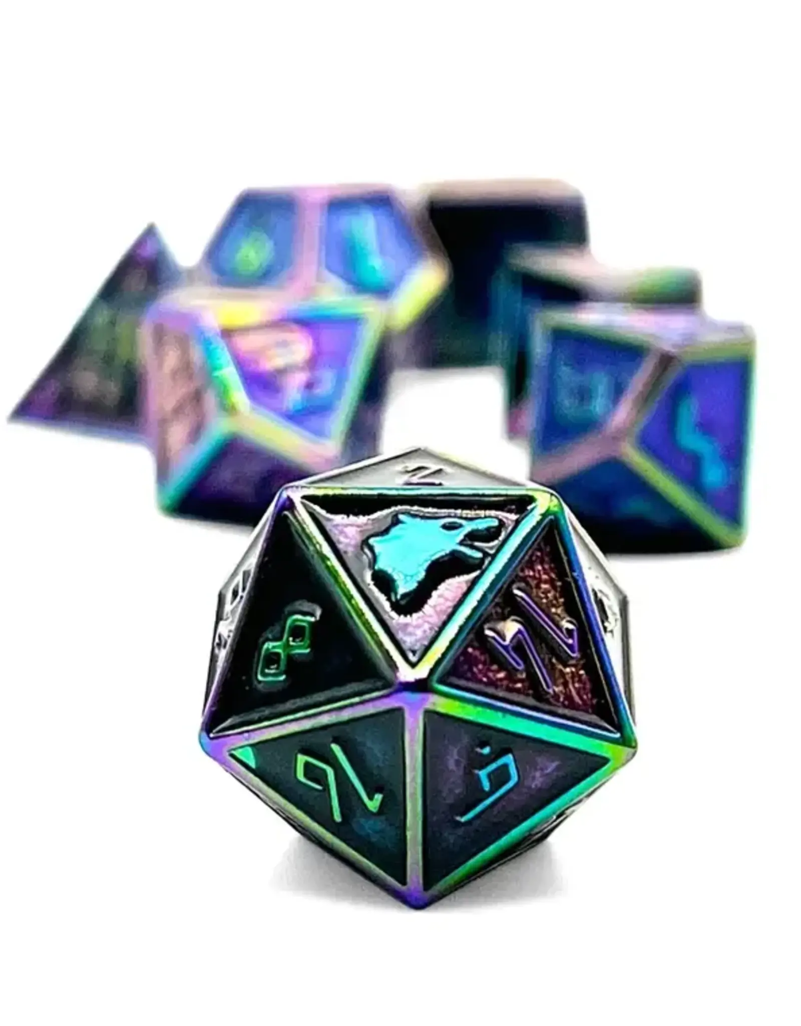 Norse Foundry Norse Metal RPG Dice (7) Draugr