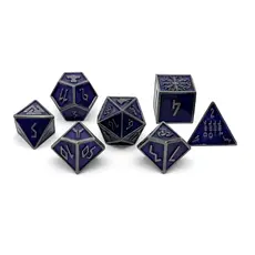 Norse Foundry Norse Metal RPG Dice (7) Doppelganger