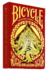 United States Playing Card Co Playing Cards: Bicycle Dragon Red