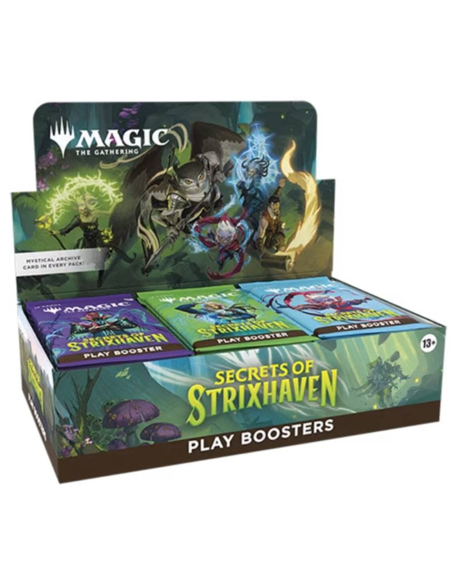 Wizards of the Coast (April 17, 2026) MTG Secrets of Strixhaven Play Booster (30 cnt) Display