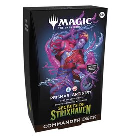 Wizards of the Coast MTG Secrets of Strixhaven Commander Prismari Aristry (Blue/Red)