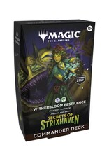 Wizards of the Coast MTG Secrets of Strixhaven Commander Witherbloom Pestilence (Black/Green)