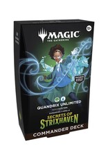 Wizards of the Coast MTG Secrets of Strixhaven Commander Quandrix Unlimited (Green/Blue)