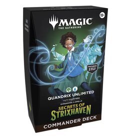 Wizards of the Coast MTG Secrets of Strixhaven Commander Quandrix Unlimited (Green/Blue)