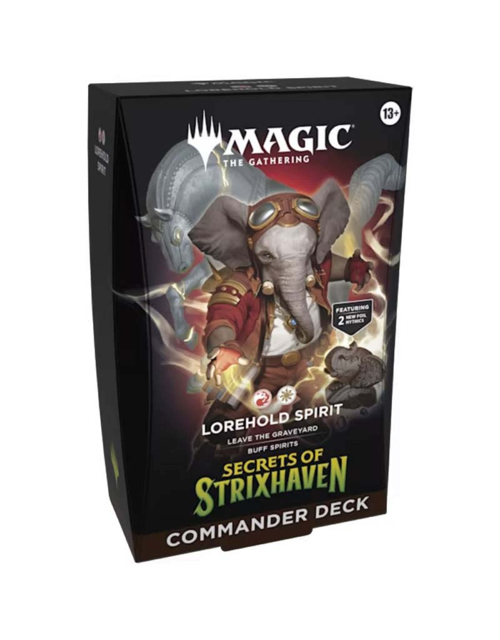 Wizards of the Coast MTG Secrets of Strixhaven Commander Lorehold Spirit (Red/White)