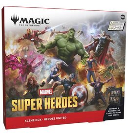 Wizards of the Coast MTG Marvel Super Heroes Scene Box Heroes United