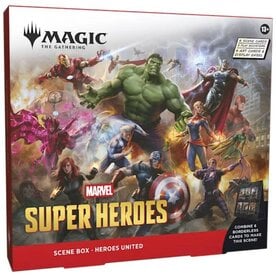 Wizards of the Coast MTG Marvel Super Heroes Scene Box Heroes United