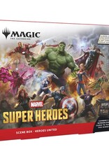 Wizards of the Coast MTG Marvel Super Heroes Scene Box Heroes United