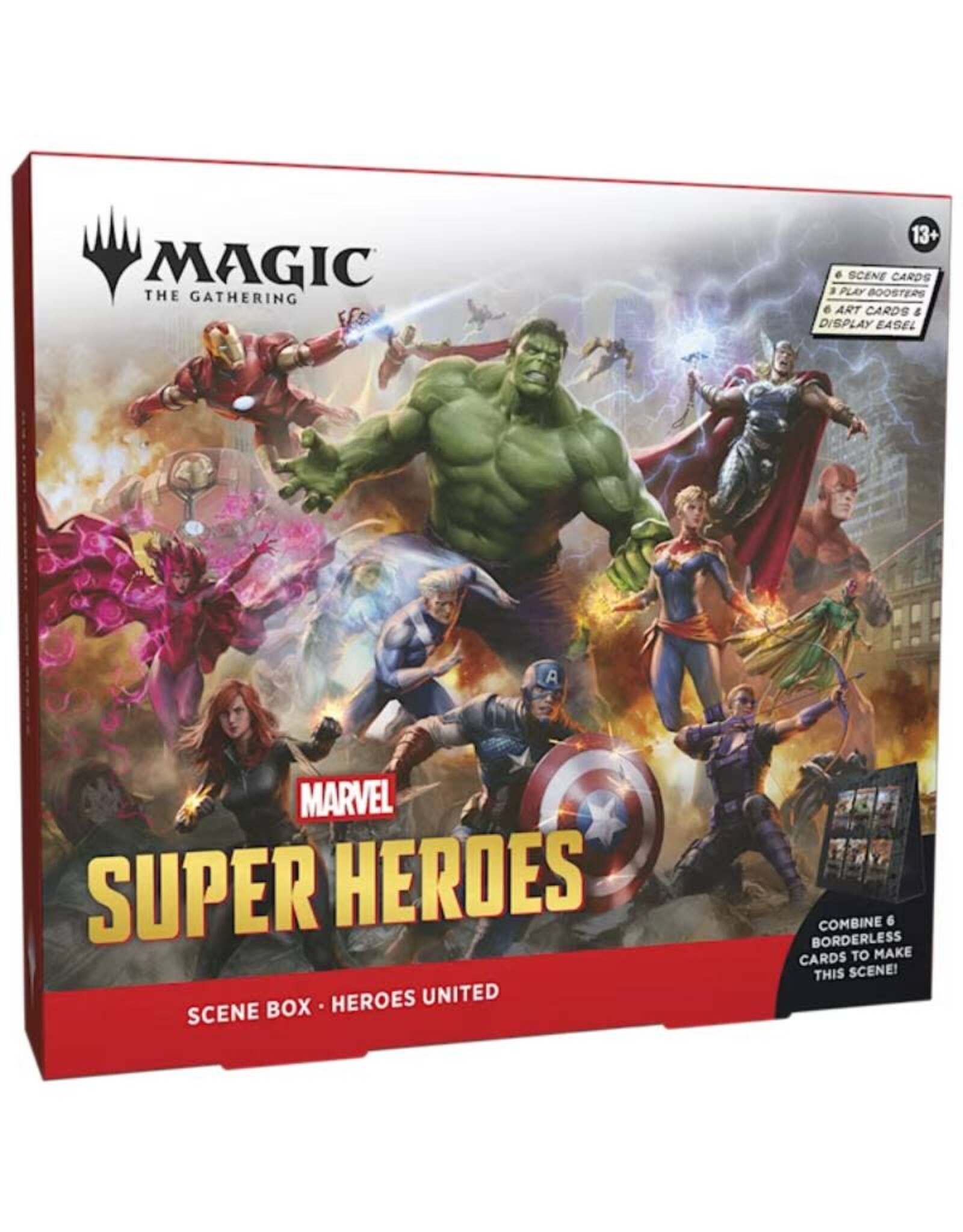 Wizards of the Coast MTG Marvel Super Heroes Scene Box Heroes United