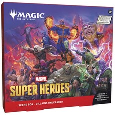 Wizards of the Coast MTG Marvel Super Heroes Scene Box Villains Unleashed
