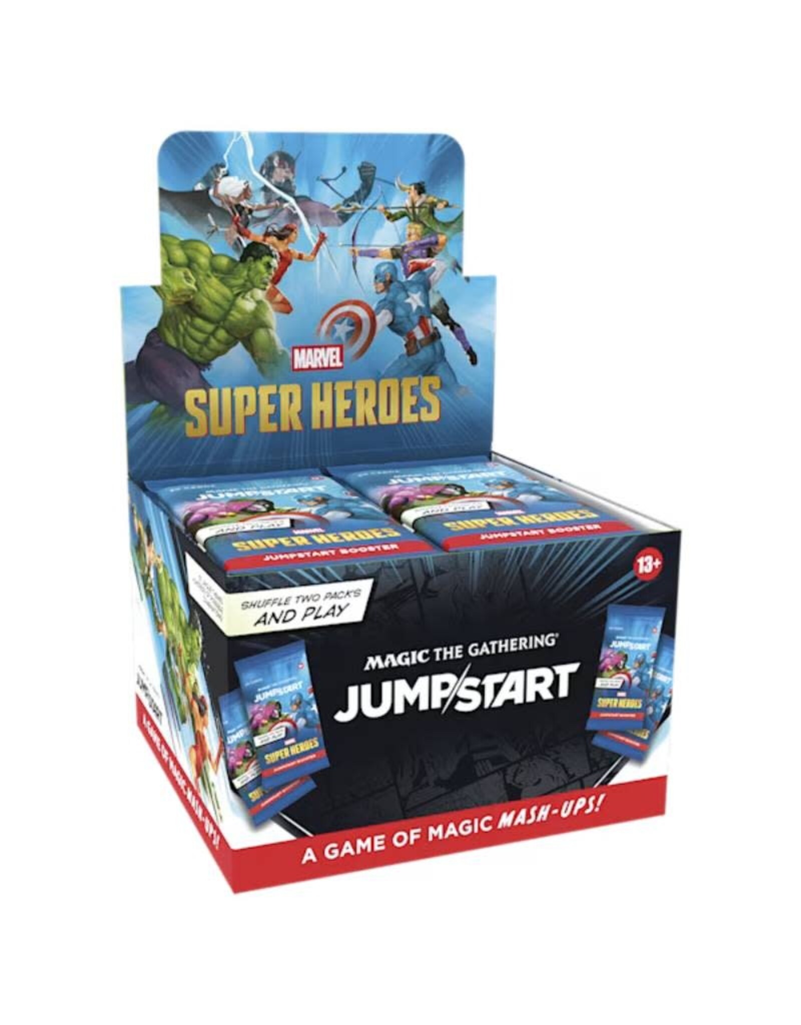 Wizards of the Coast MTG Marvel Super Heroes Jumpstart Booster (24 cnt) Display