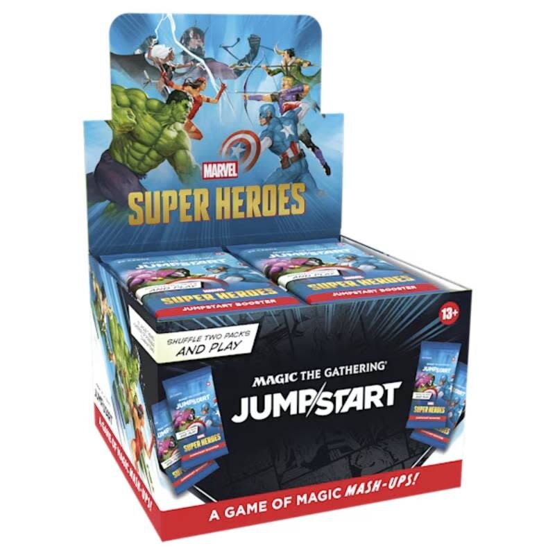 Wizards of the Coast MTG Marvel Super Heroes Jumpstart Booster (24 cnt) Display