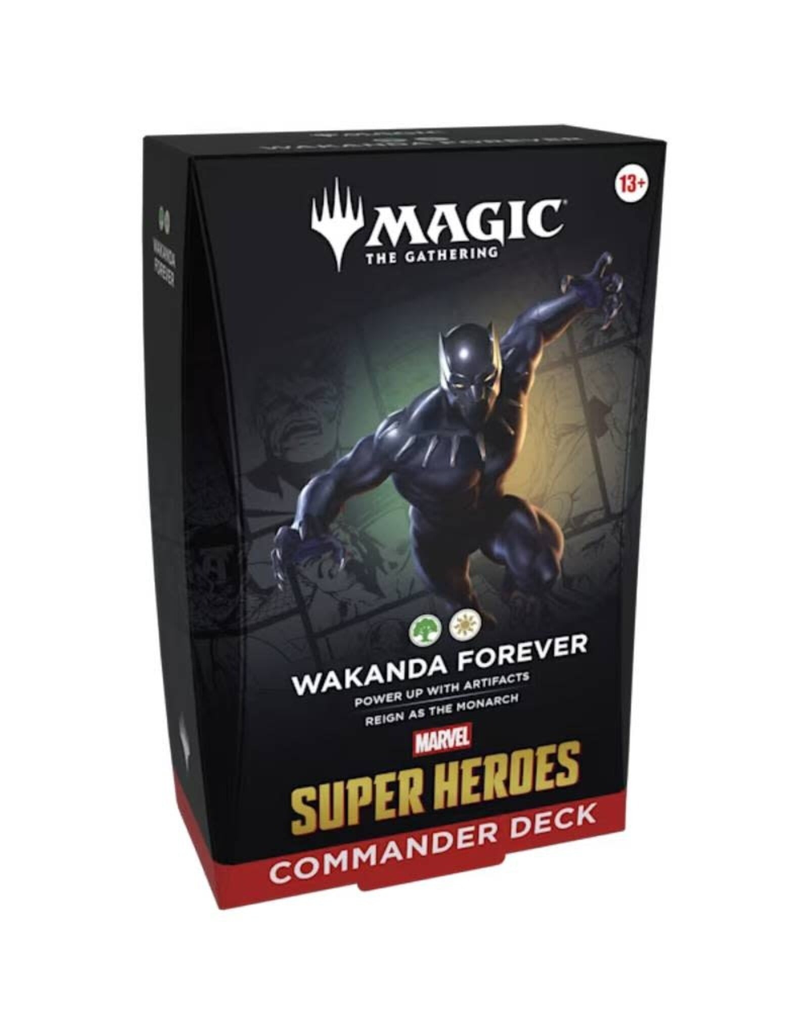 Wizards of the Coast MTG Marvel Super Heroes Commander Deck Wakanda Forever