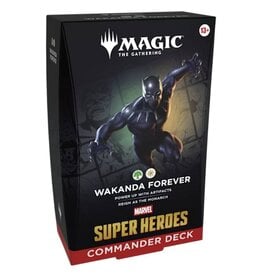 Wizards of the Coast MTG Marvel Super Heroes Commander Deck Wakanda Forever