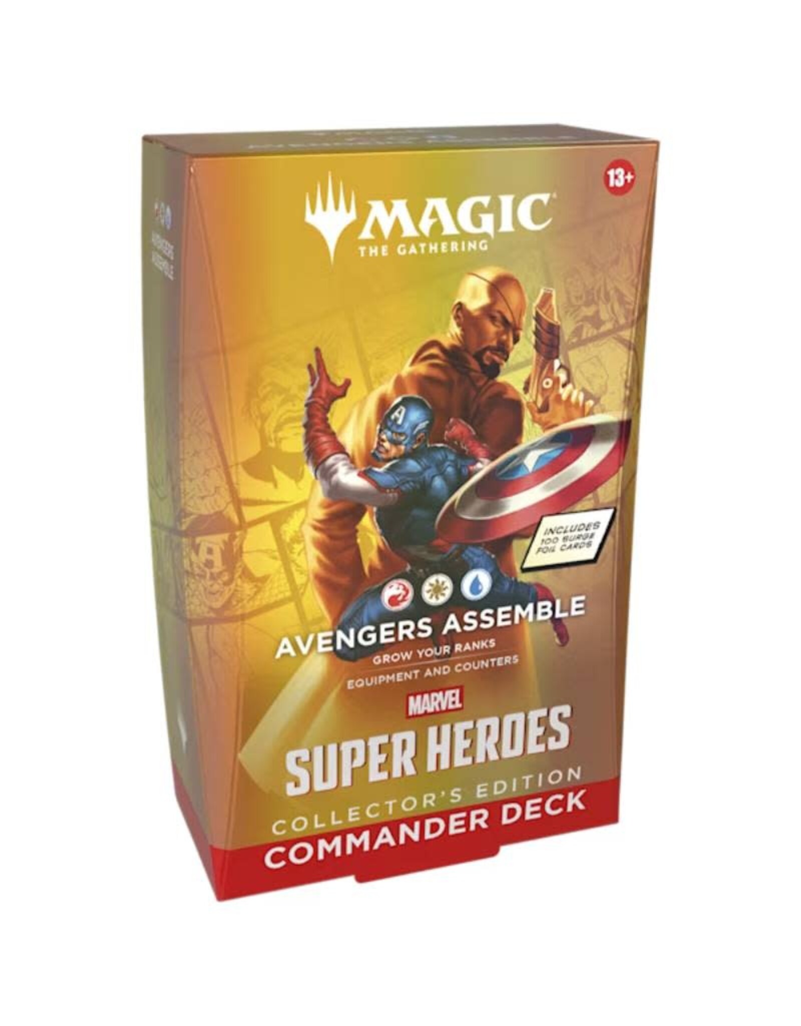 Wizards of the Coast MTG Marvel Super Heroes Commander Deck Collectors Edition Avengers Assemble