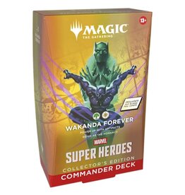 Wizards of the Coast MTG Marvel Super Heroes Commander Deck Collectors Edition Wakanda Forever