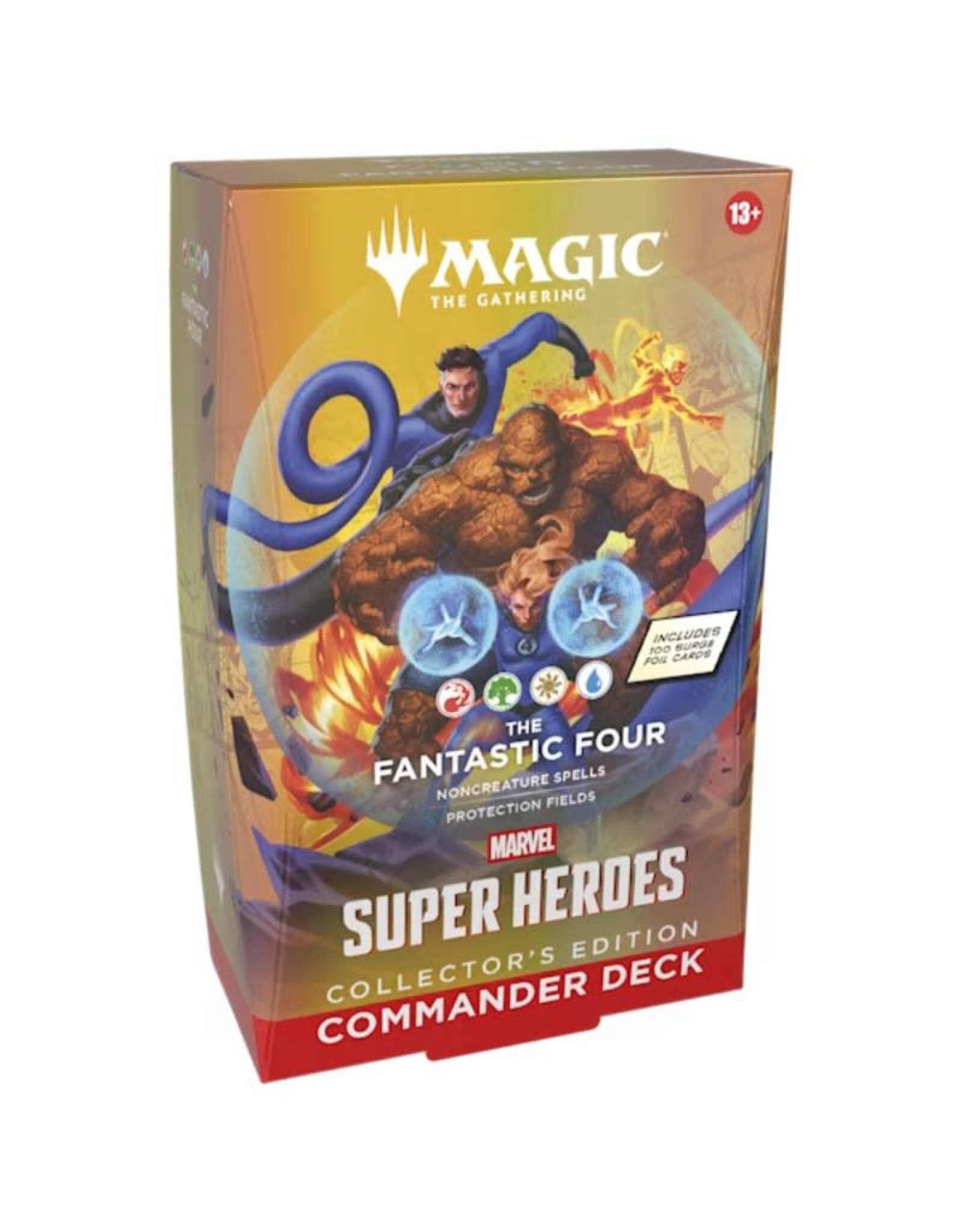 Wizards of the Coast MTG Marvel Super Heroes Commander Deck Collectors Edition Fantastic Four