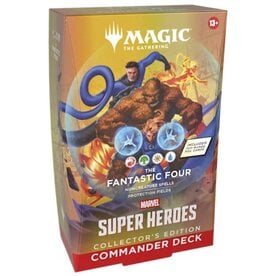 Wizards of the Coast MTG Marvel Super Heroes Commander Deck Collectors Edition Fantastic Four