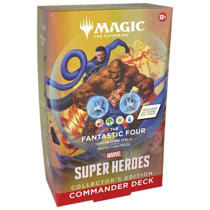 Wizards of the Coast MTG Marvel Super Heroes Commander Deck Collectors Edition Fantastic Four
