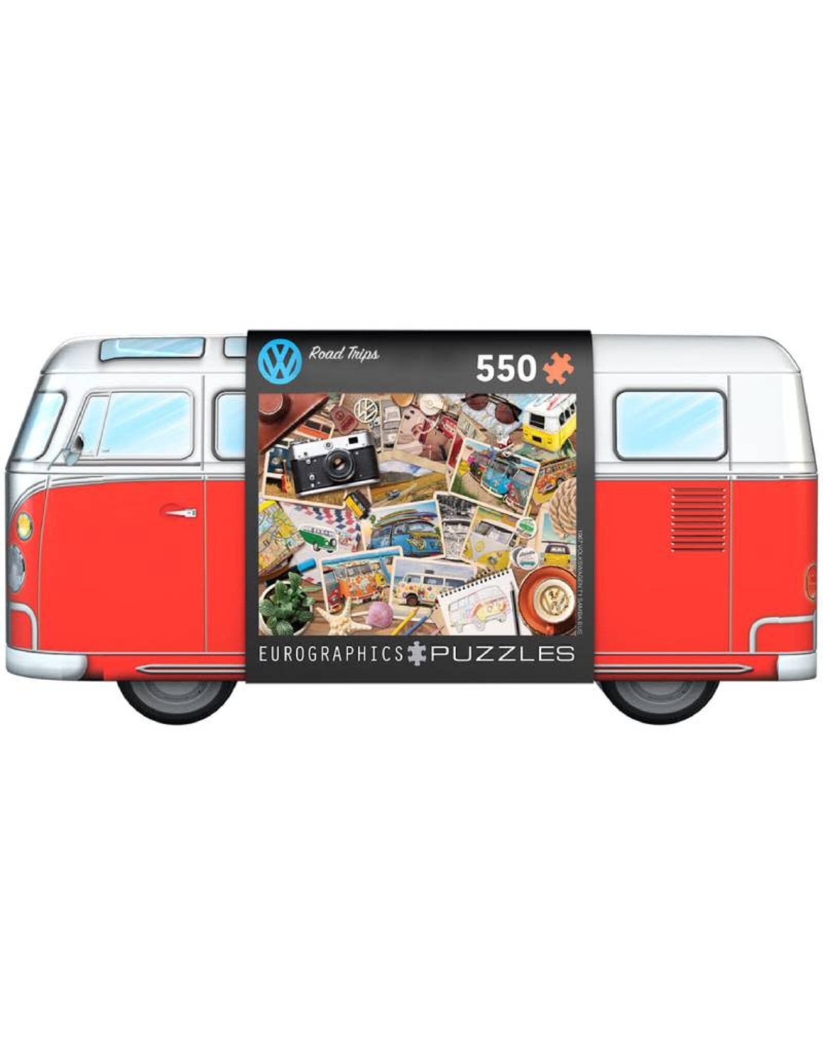 Eurographics VW Road Trips Tin Puzzle (550 PCS)
