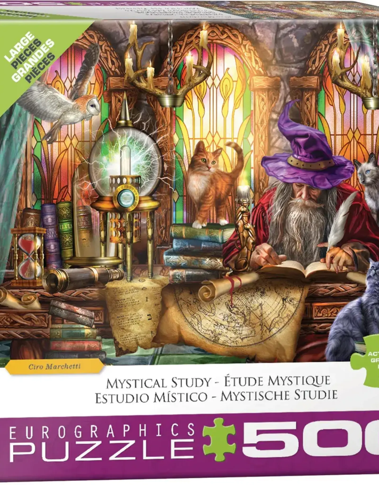 Eurographics Mystical Study Puzzle (500 PCS)