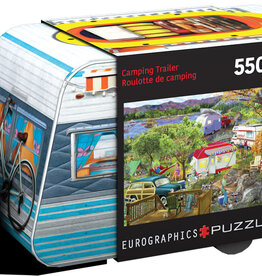 Eurographics Camping Trailer Tin Puzzle (550 PCS)
