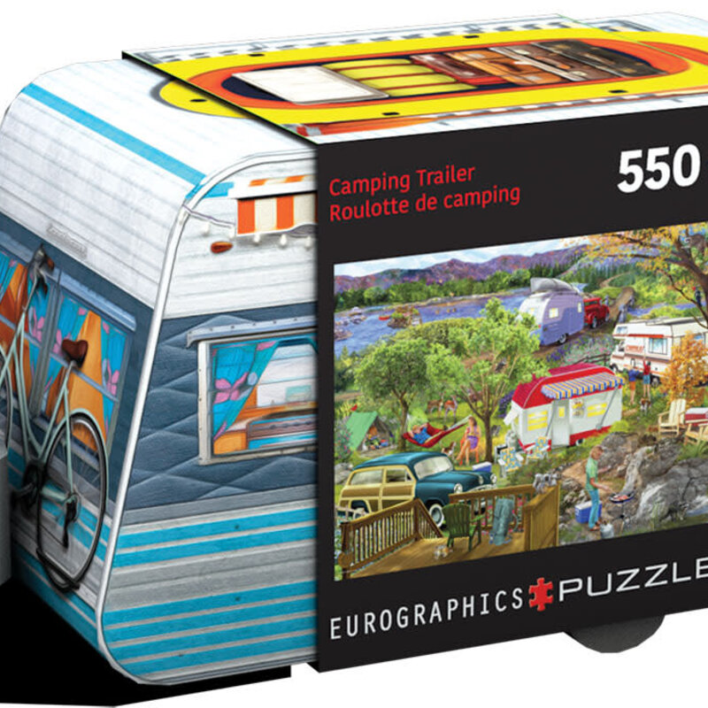 Eurographics Camping Trailer Tin Puzzle (550 PCS)