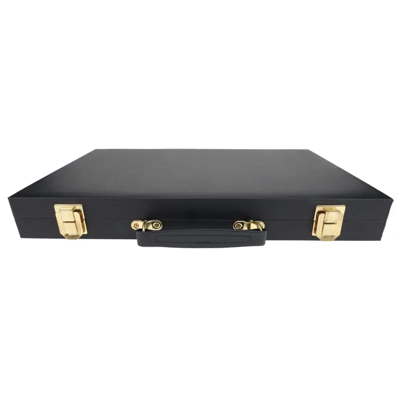 Backgammon 15 Inch Black Case