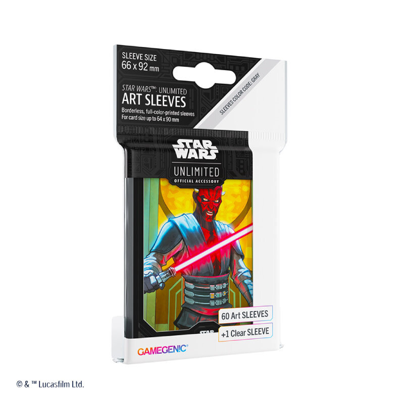 Sleeves: Star Wars Unlimited Darth Maul