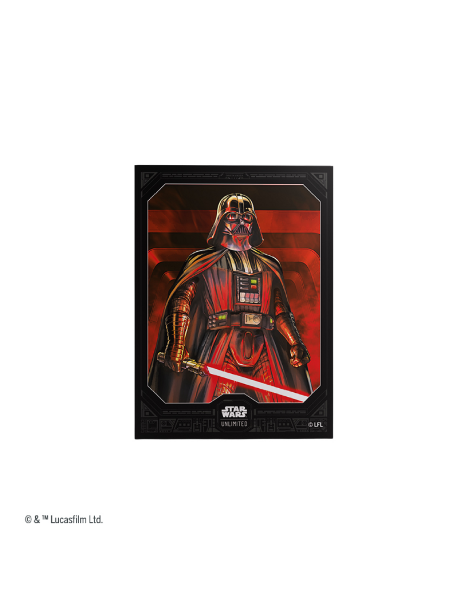 Fantasy Flight Games Sleeves: Star War Unlimited Darth Vader Unstoppable