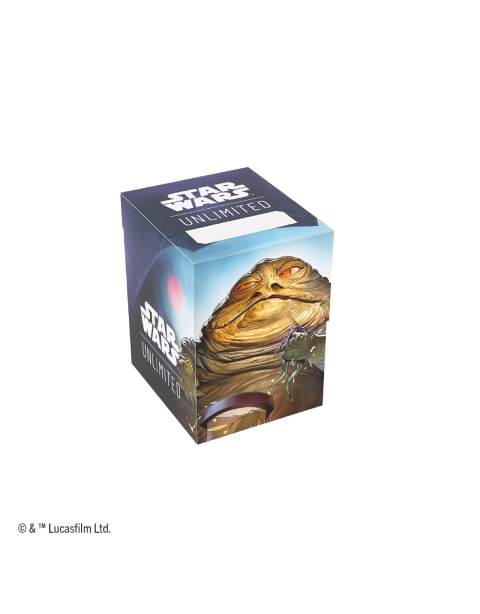 Fantasy Flight Games Deck Box: Soft Crate Star Wars Unlimited Leia Organa/Jabba the Hutt