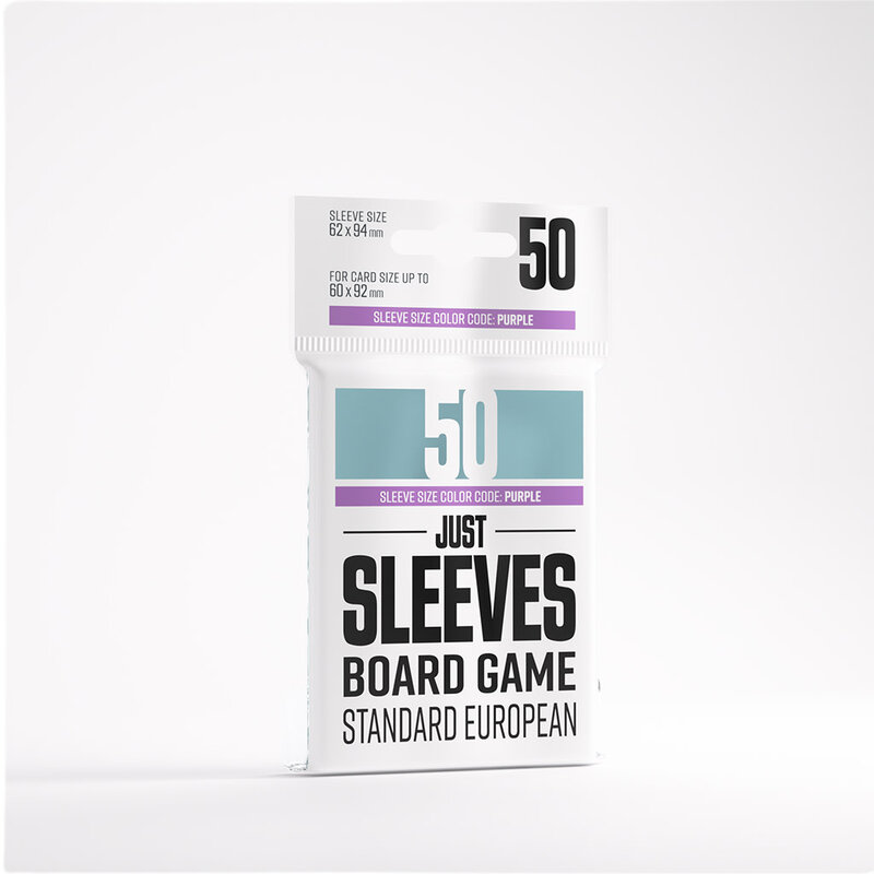 Just Sleeves: Standard European (50)