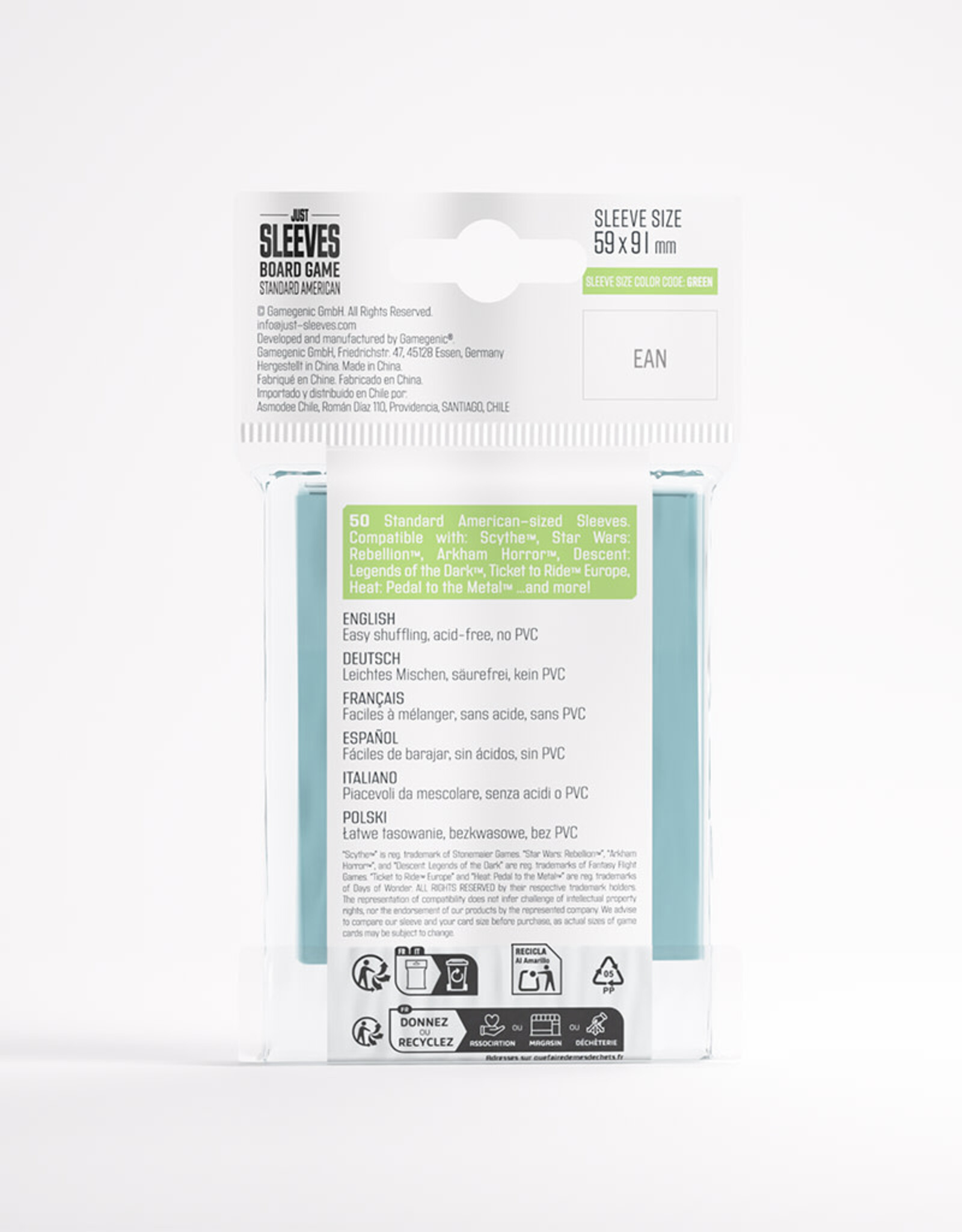 Just Sleeves: Standard American (50)