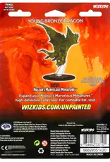 Wizkids D&D Unpainted Minis: Young Bronze Dragon
