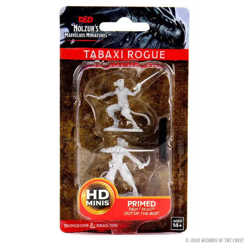 Wizkids D&D Unpainted Minis: Tabaxi Rogue Male