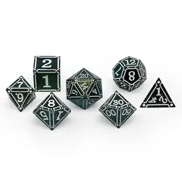 Norse Foundry Norse Metal RPG Dice (7) Ironworks Necromancer