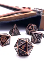 Norse Foundry Norse Metal RPG Dice (7) Rust Monster