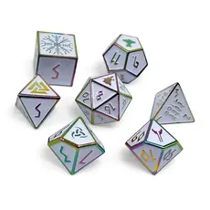 Norse Foundry Norse Metal RPG Dice (7) Ice Storm