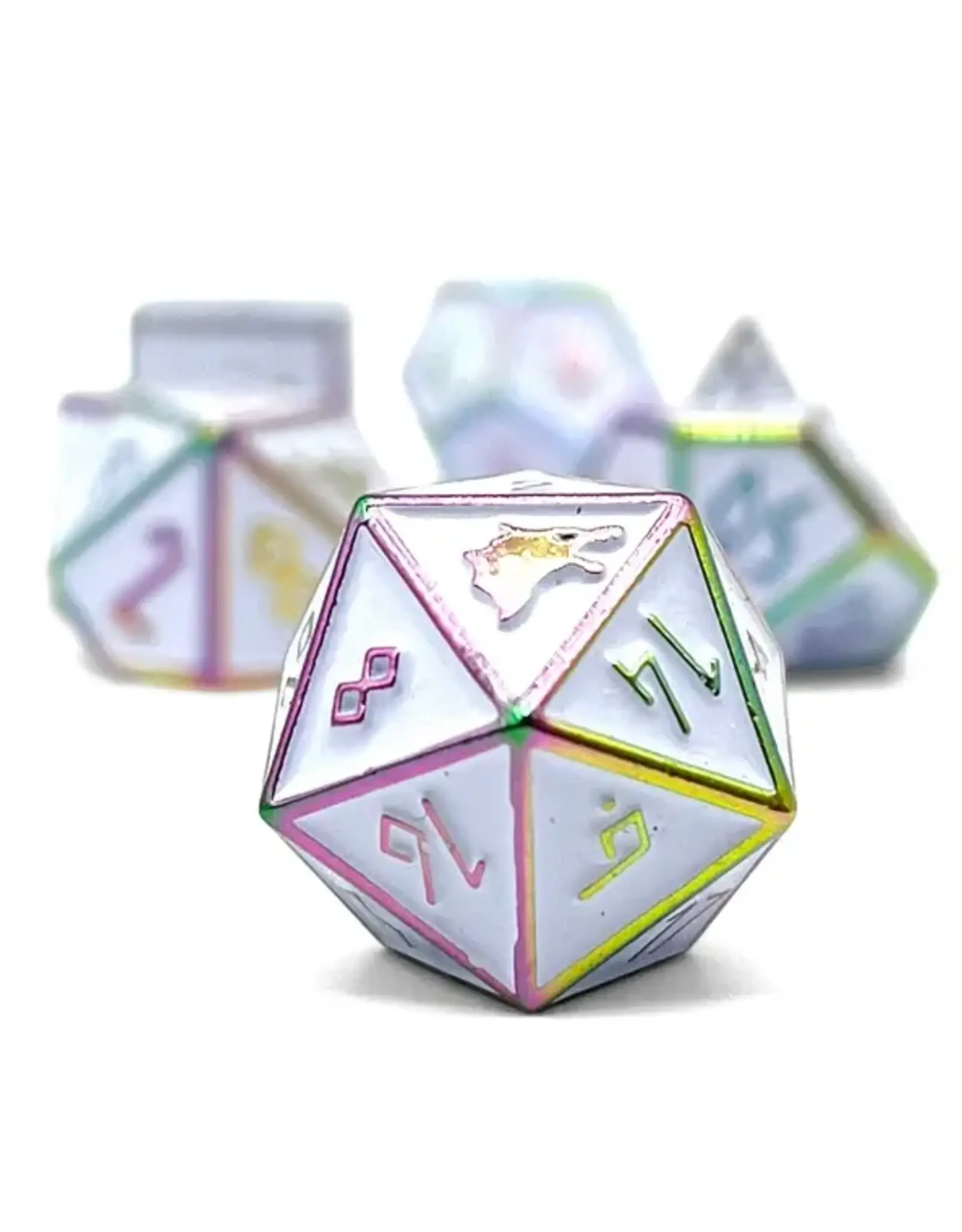 Norse Foundry Norse Metal RPG Dice (7) Ice Storm