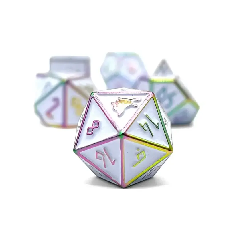 Norse Foundry Norse Metal RPG Dice (7) Ice Storm
