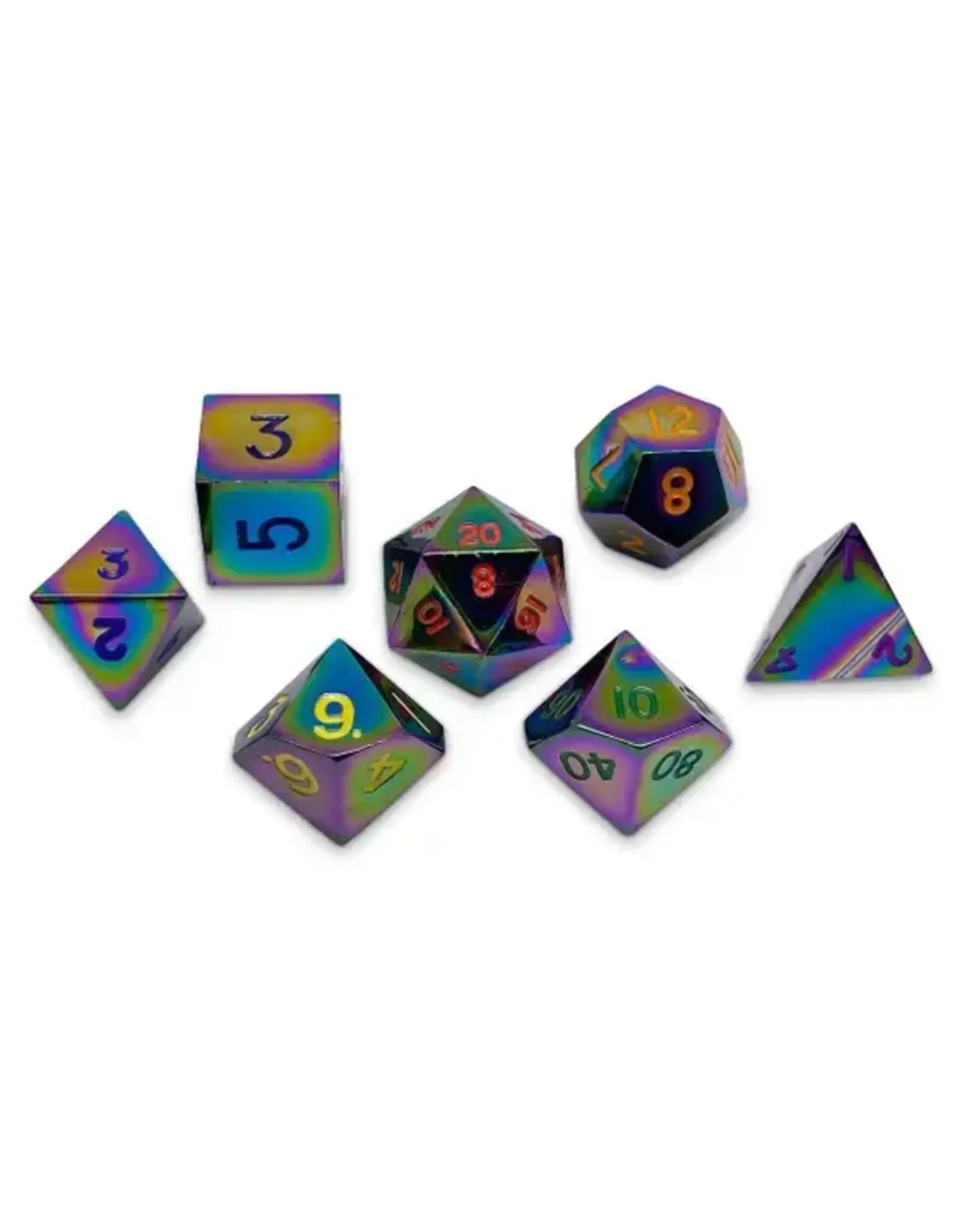 Norse Foundry Norse Metal RPG Dice (7) BiFrost