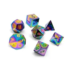 Norse Foundry Norse Metal RPG Dice (7) BiFrost